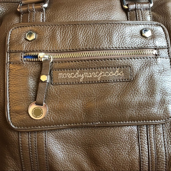 Marc by Marc Jacobs Large Brown Leather Bag - Picture 6 of 11